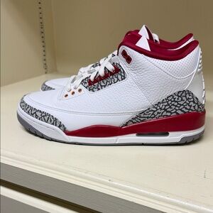 Jordan Retro 3 Cardinal Red